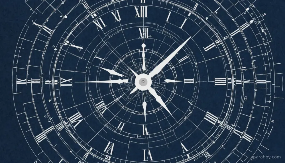 Ilustración generada con IA sobre: El Reloj del Apocalipsis marca 85 segundos para el colapso; la IA entre las amenazas