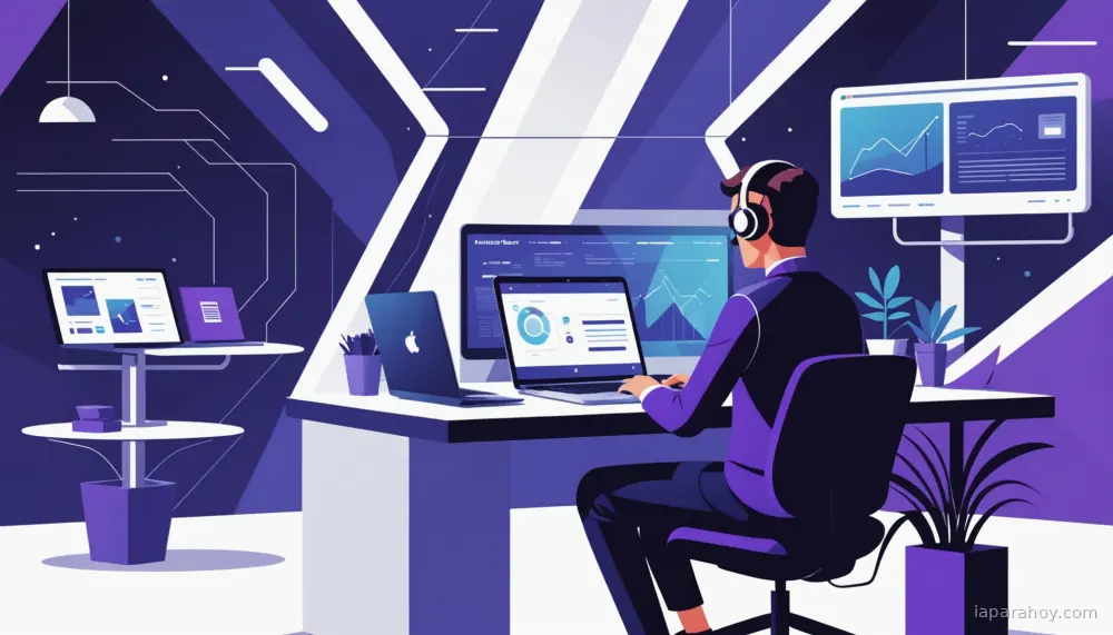 Ilustración generada con IA sobre: Google lanza Auto Browse, agente IA en Chrome para automatizar tareas web