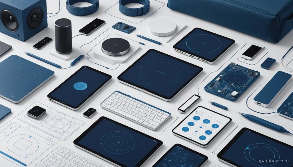 Ilustración generada con IA sobre: Motorola presenta cinco nuevos dispositivos con IA en el CES 2026