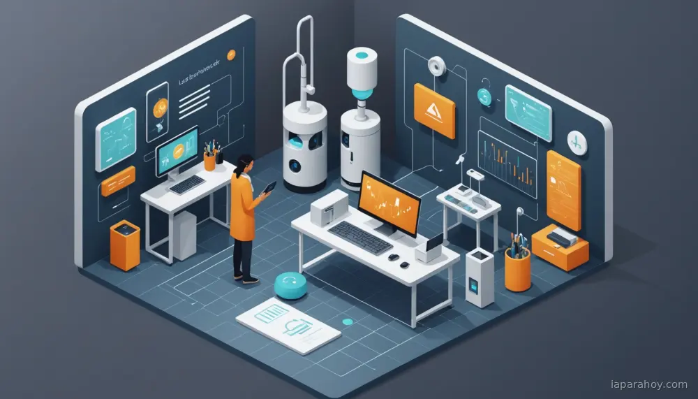 Ilustración generada con IA sobre: Apple integra Google Gemini en Siri mediante acuerdo de colaboración por varios años
