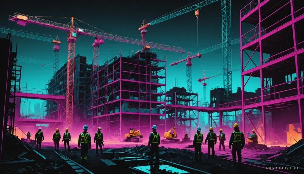 Ilustración generada con IA sobre: Los trabajos más resistentes a la automatización por IA según análisis de 894 ocupaciones