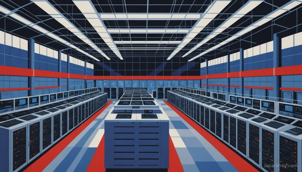 Ilustración generada con IA sobre: Meta, Microsoft, Amazon y Google invertirán más de 500.000 millones en IA durante 2026