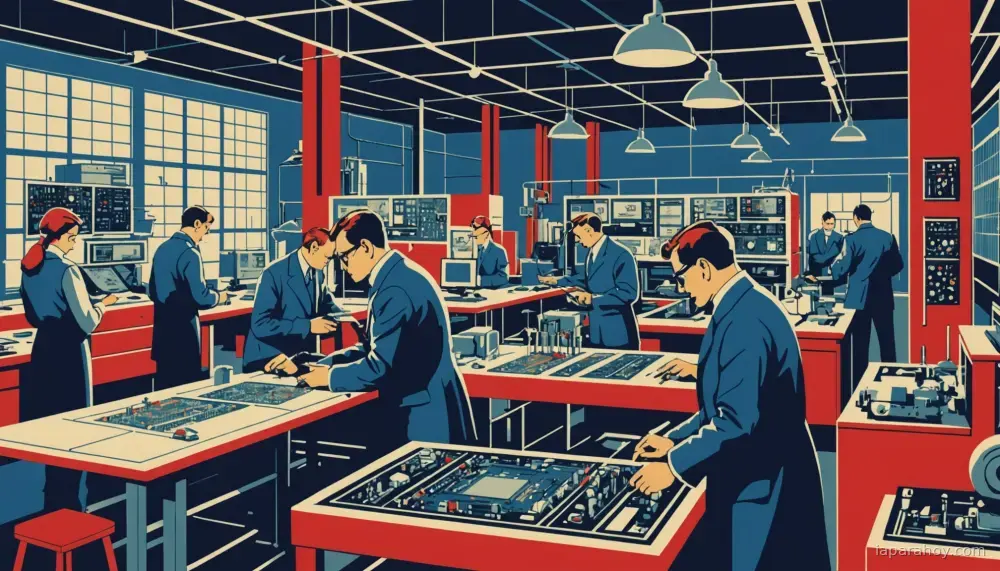 Ilustración generada con IA sobre: España aprueba 430 millones en inversión pública para IA: gigafactorías, Multiverse y chips fotónicos