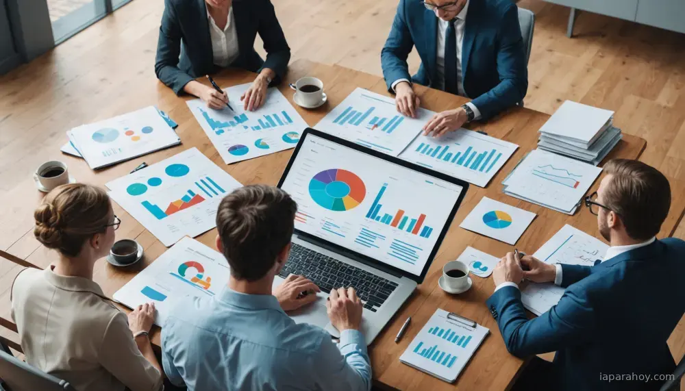 Ilustración generada con IA sobre: OpenAI publica guía para gestionar inversiones en IA en la era de agentes