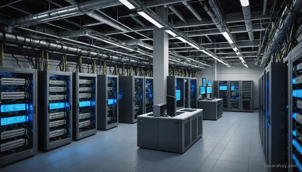 Ilustración generada con IA sobre: Telefónica y Fujitsu ampliarán el superordenador MareNostrum 5 con 129 millones de euros