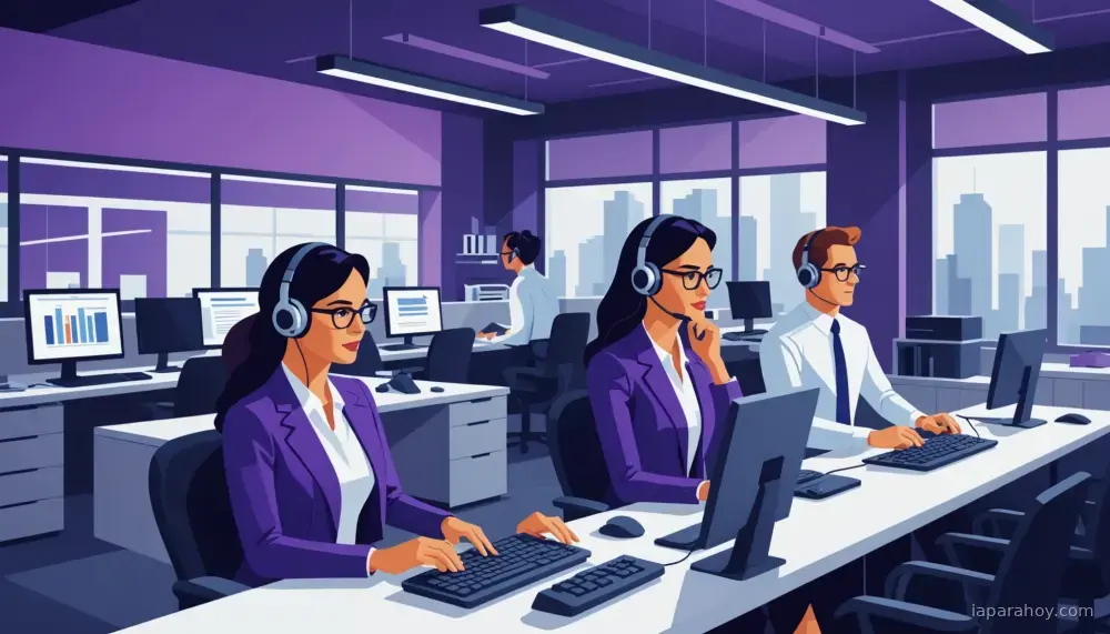 Ilustración generada con IA sobre: Deutsche Telekom transforma operaciones con IA de OpenAI