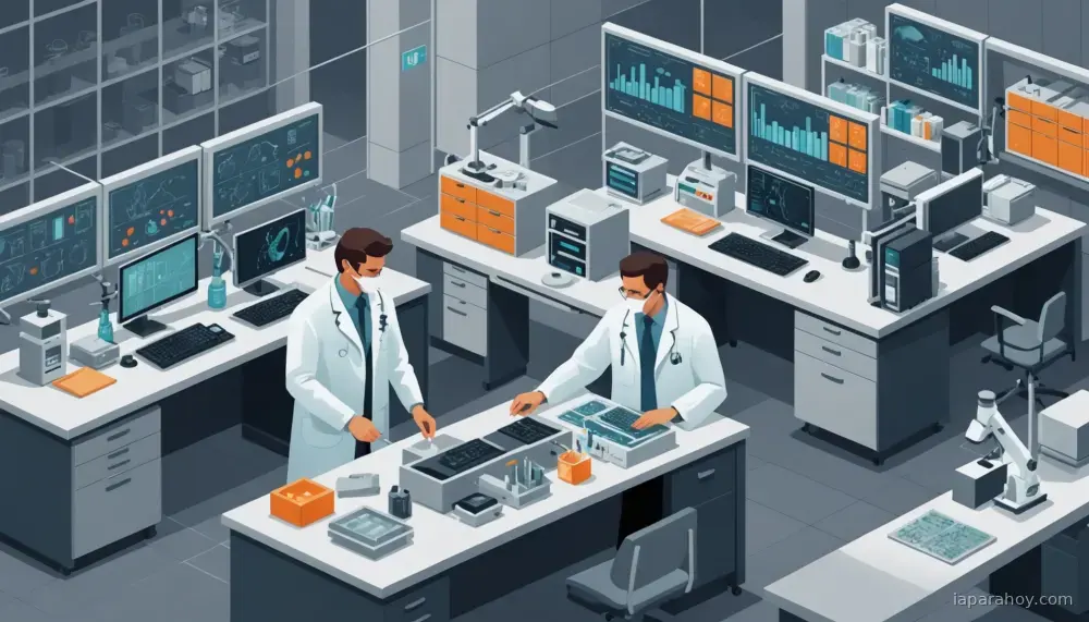 Ilustración generada con IA sobre: OpenAI lanza programa de recompensas de seguridad para aplicaciones de IA biomédica