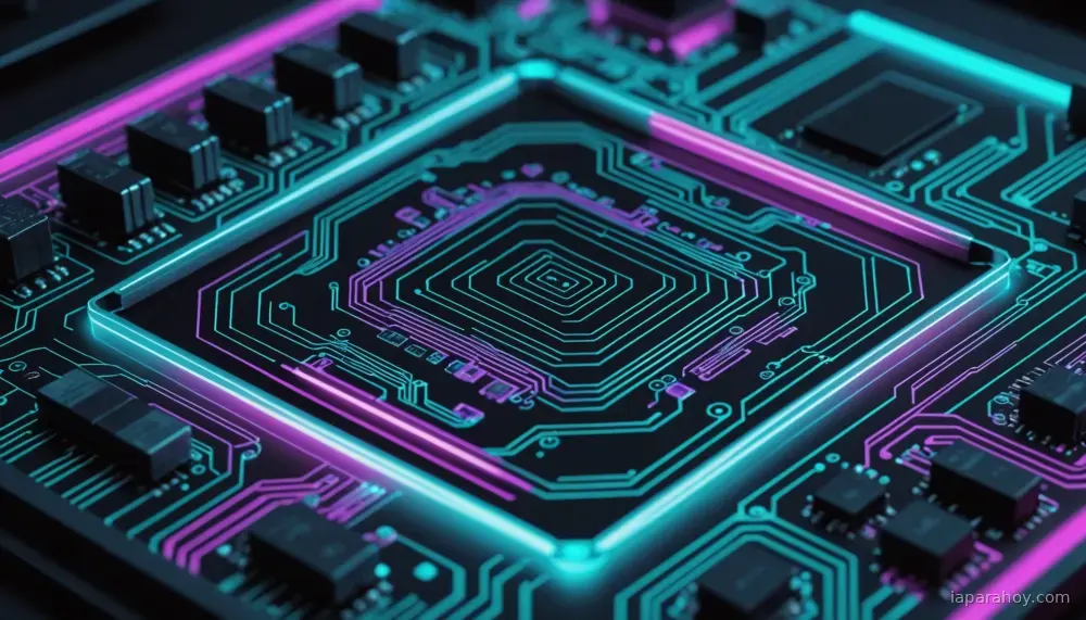 Ilustración generada con IA sobre: Sube el precio del iPhone 18 Pro hasta 1.459 euros por demanda de chips de IA
