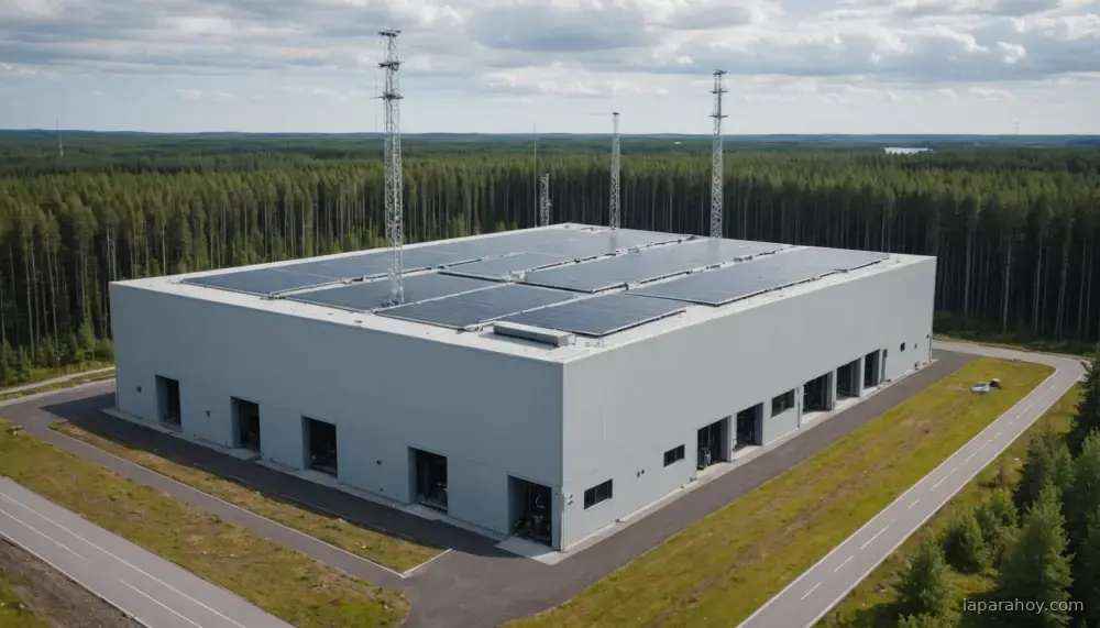 Ilustración generada con IA sobre: Google invertirá 13.000 millones de euros en centros de datos de IA en Finlandia
