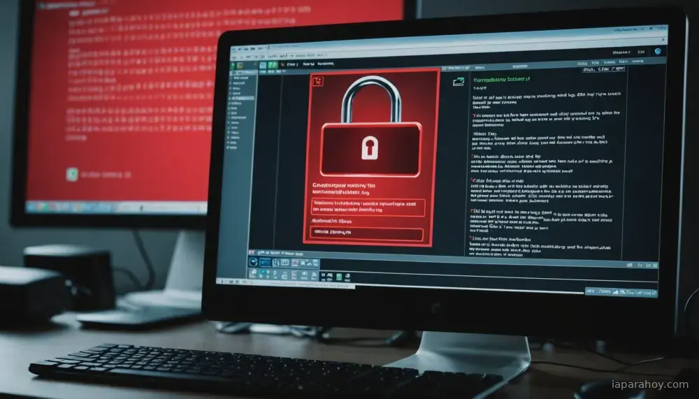 Ilustración generada con IA sobre: Un hacker roba tokens de suscriptores de Claude mediante malware infostealer