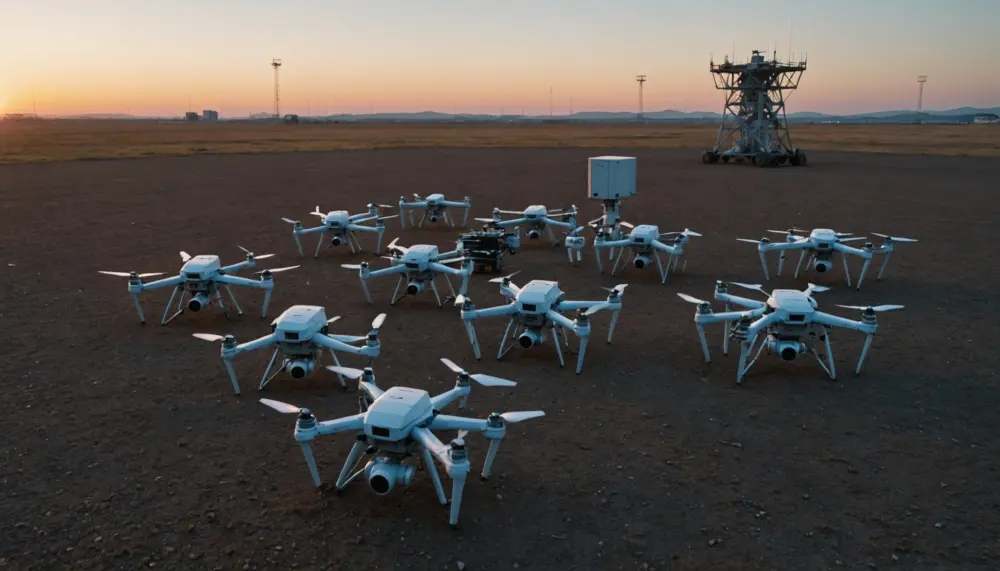China anuncia planes de enjambres de drones multidominio coordinados por IA
