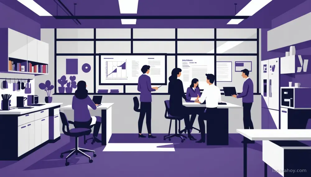 Ilustración generada con IA sobre: BBVA despliega ChatGPT Enterprise en 100.000 empleados con OpenAI