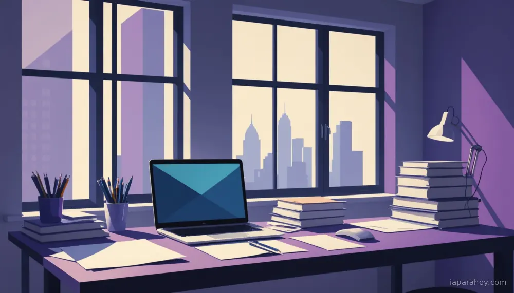 Ilustración generada con IA sobre: ChatGPT acaba con el mercado de ghostwriters académicos kenianos, según reportaje del NYT