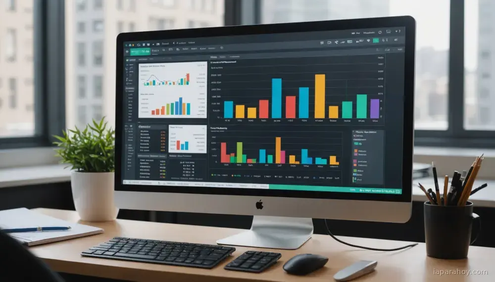Ilustración generada con IA sobre: Google Sheets Canvas transforma datos en dashboards interactivos con Gemini