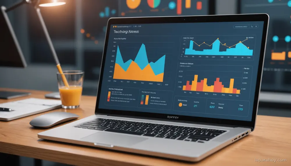 Ilustración generada con IA sobre: Slack lanza Slackforce Surfaces para crear informes y dashboards con IA en chats