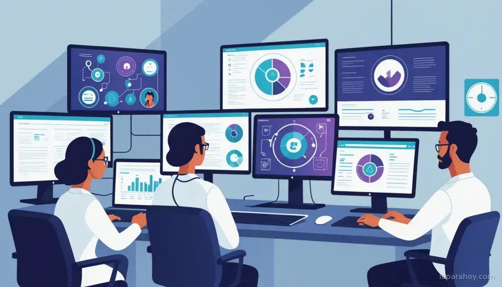 Ilustración generada con IA sobre: Google AMIE demuestra consultas clínicas por vídeo en tiempo real con capacidades de experto