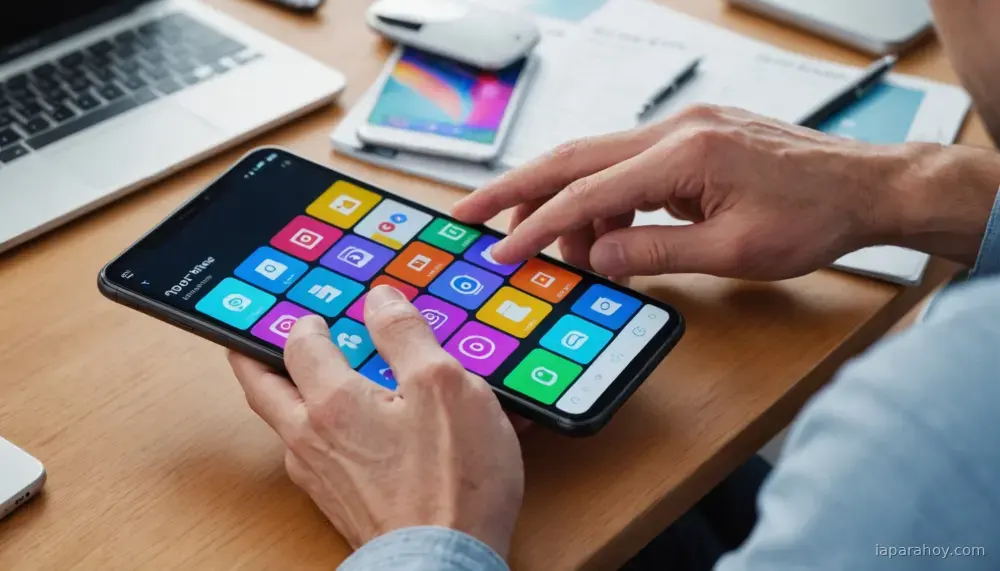Ilustración generada con IA sobre: Google integra Gemini Intelligence en Samsung Galaxy Z Fold8 y Flip8 con automatización de tareas