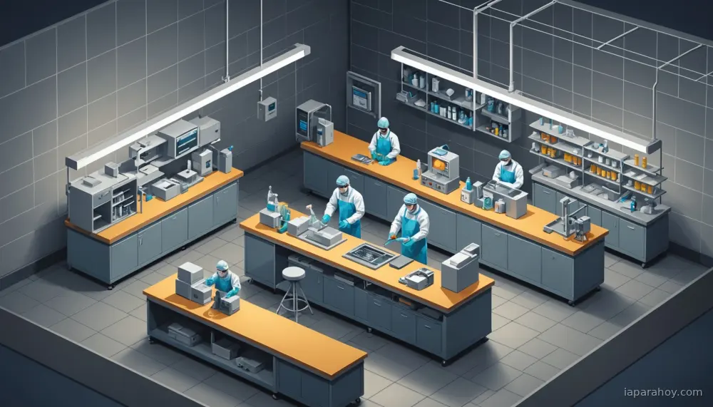 Ilustración generada con IA sobre: Anthropic detecta intentos de usar Claude para investigación en armas biológicas