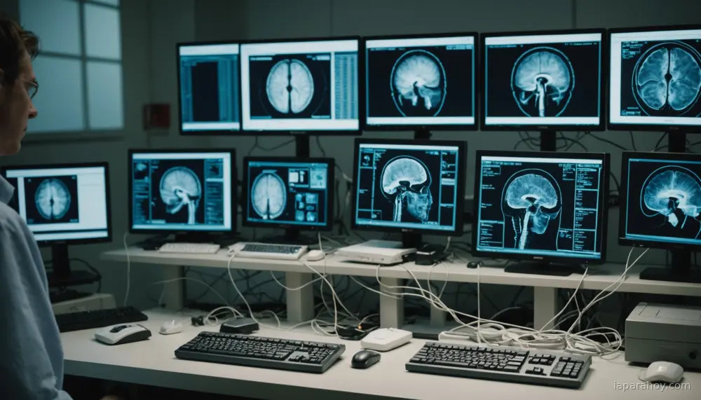 Ilustración generada con IA sobre: Investigadores decodifican categorías de recuerdos visuales mediante IA y electrodos cerebrales