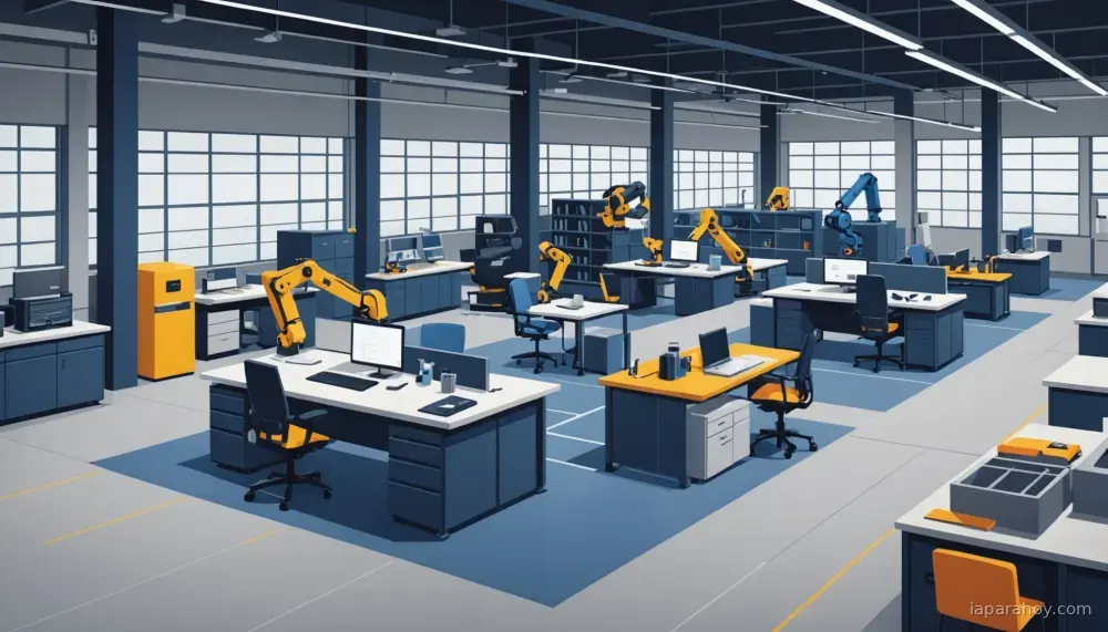 Ilustración generada con IA sobre: Google DeepMind lanza Gemini Robotics ER 2 para razonamiento y colaboración de robots