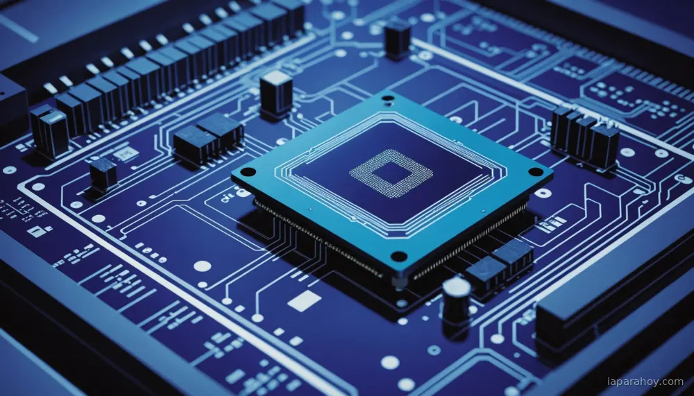 Ilustración generada con IA sobre: Escasez global de memoria HBM encarece hasta un 50% los chips de IA chinos como Huawei Ascend
