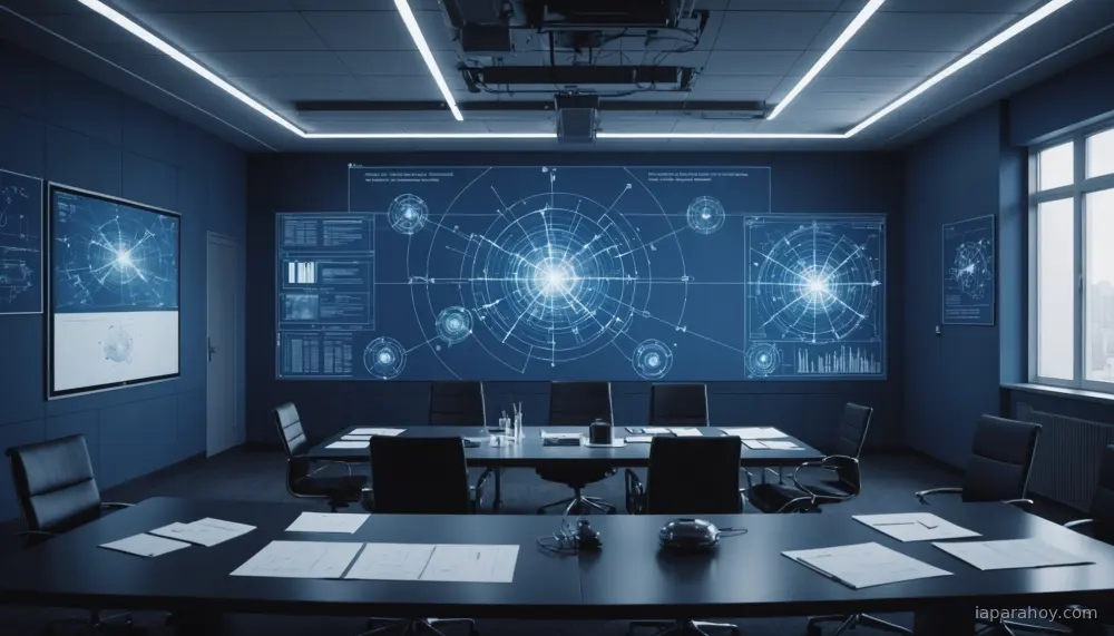Ilustración generada con IA sobre: Directivos de IA piden frenar el desarrollo ante temor a perder el control de la tecnología