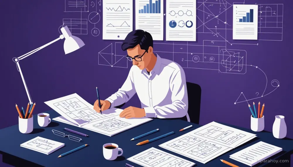 Ilustración generada con IA sobre: FunSearch: Google DeepMind descubre nuevas soluciones en matemática con LLMs
