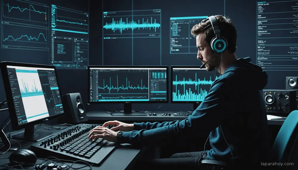 Ilustración generada con IA sobre: Google DeepMind amplía Music AI Sandbox con Lyria 2 y acceso más amplio