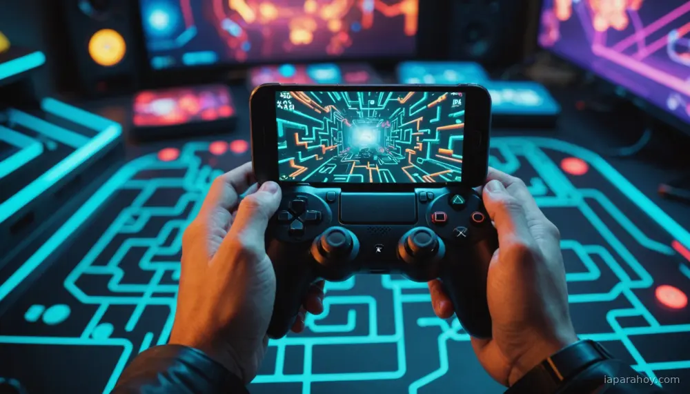 Ilustración generada con IA sobre: DeepMind presenta UNREAL, algoritmo de aprendizaje por refuerzo 10x más rápido
