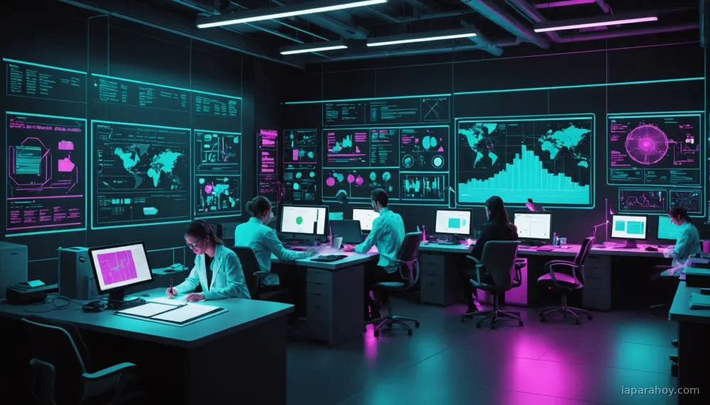 Ilustración generada con IA sobre: DeepMind presenta entornos de prueba para medir comportamiento seguro en agentes de IA