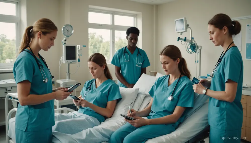 Ilustración generada con IA sobre: Google DeepMind comparte lecciones de diseño de Streams, app clínica segura en el NHS
