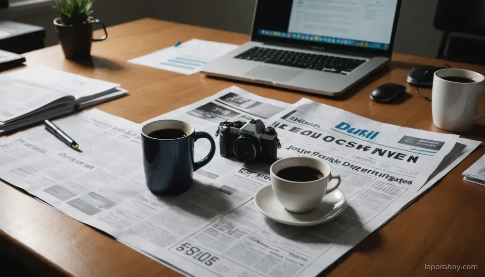 Ilustración generada con IA sobre: Seattle Times y Newsday demandan a OpenAI y Microsoft por infracción de derechos de autor