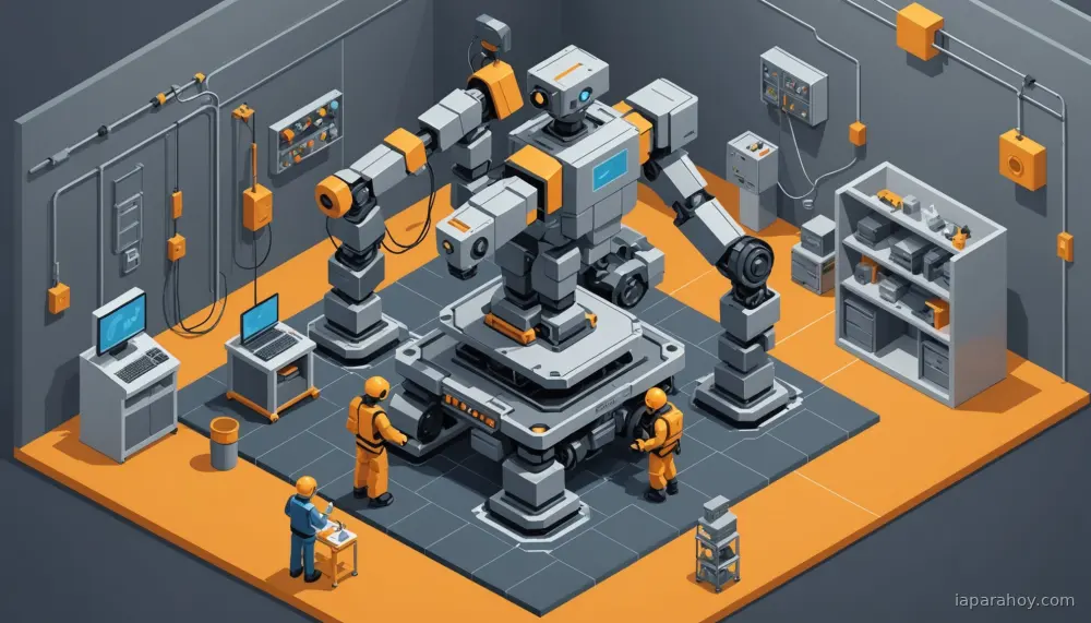 Ilustración generada con IA sobre: DeepMind publica análisis del specification gaming: cómo los agentes de IA sortean objetivos