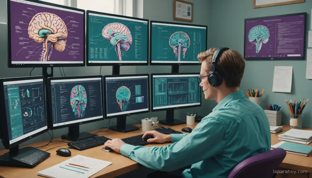Ilustración generada con IA sobre: DeepMind conecta aprendizaje por refuerzo con dopamina cerebral en Nature