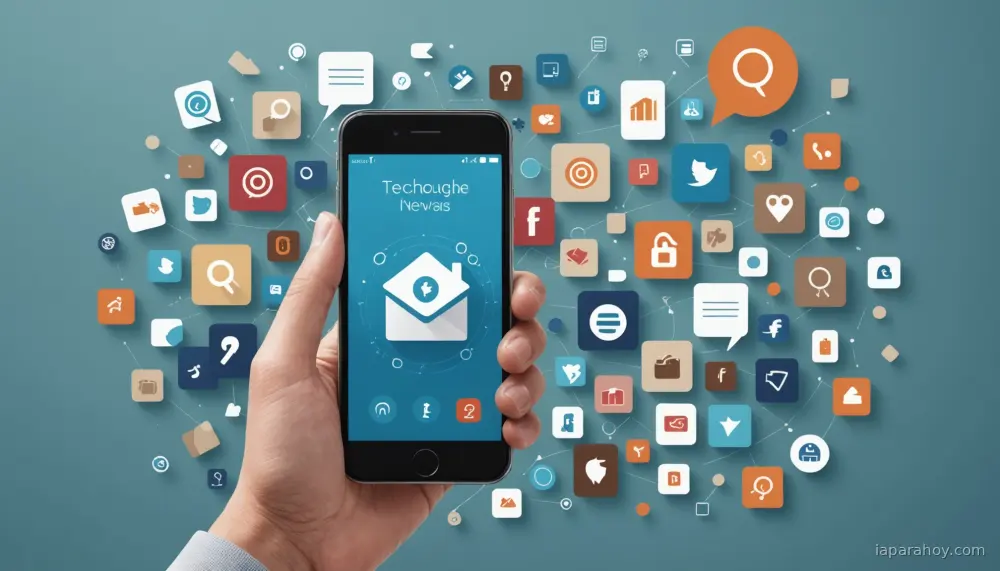Ilustración generada con IA sobre: DeepMind optimiza recomendación de apps en Google Play con aprendizaje automático avanzado