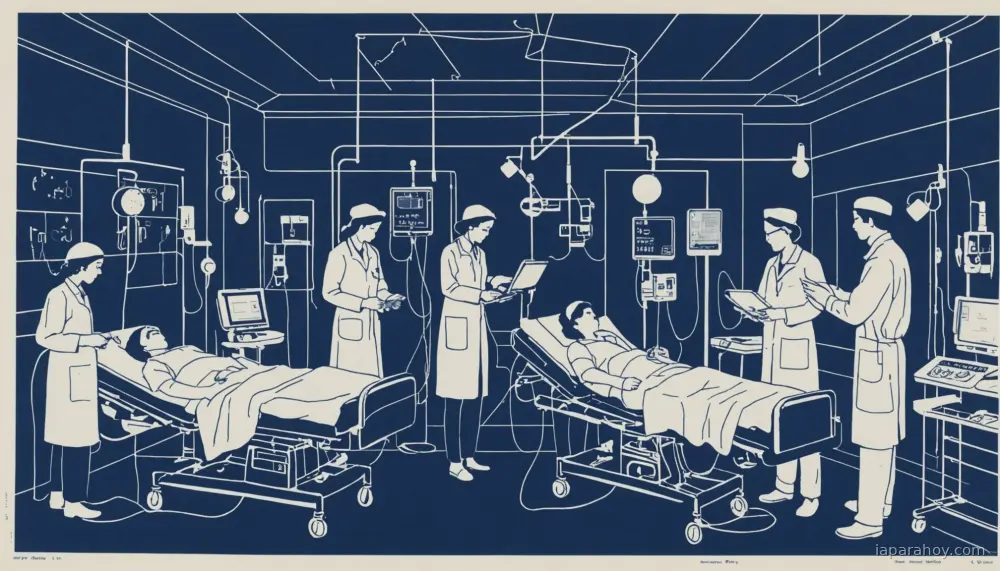 Ilustración generada con IA sobre: DeepMind predice lesión renal aguda 48 horas antes con IA, publicado en Nature