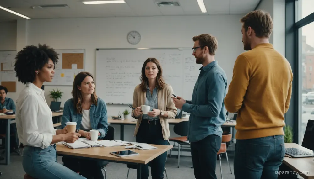 Ilustración generada con IA sobre: Google DeepMind estudia cómo agentes de RL aprenden normas sociales y cumplimiento