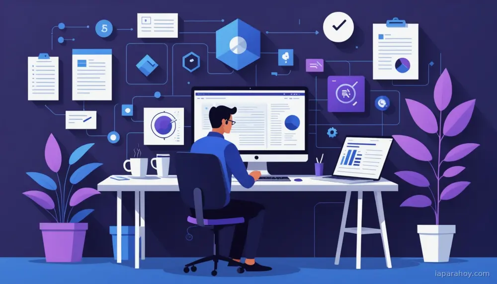 Ilustración generada con IA sobre: Google DeepMind desarrolla método automático para detectar comportamientos dañinos en LLMs