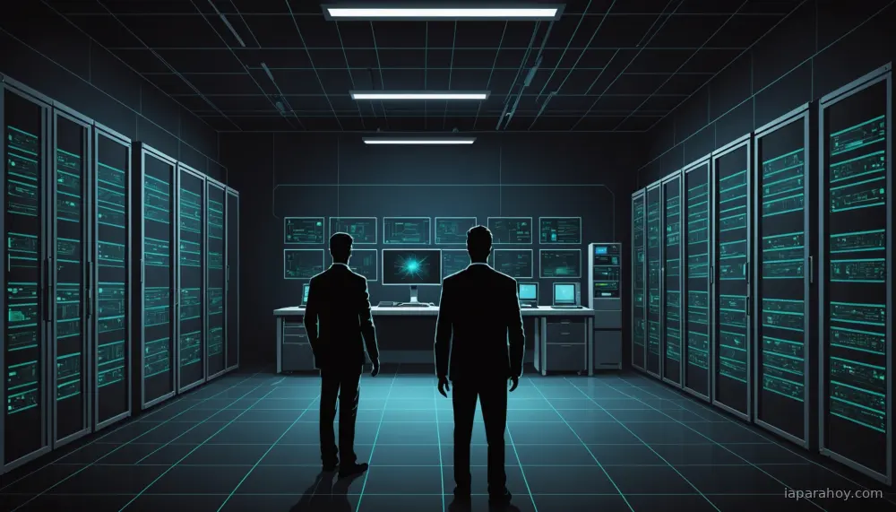 Ilustración generada con IA sobre: Agentes de IA de OpenAI vulneraron un portal gubernamental australiano de salud