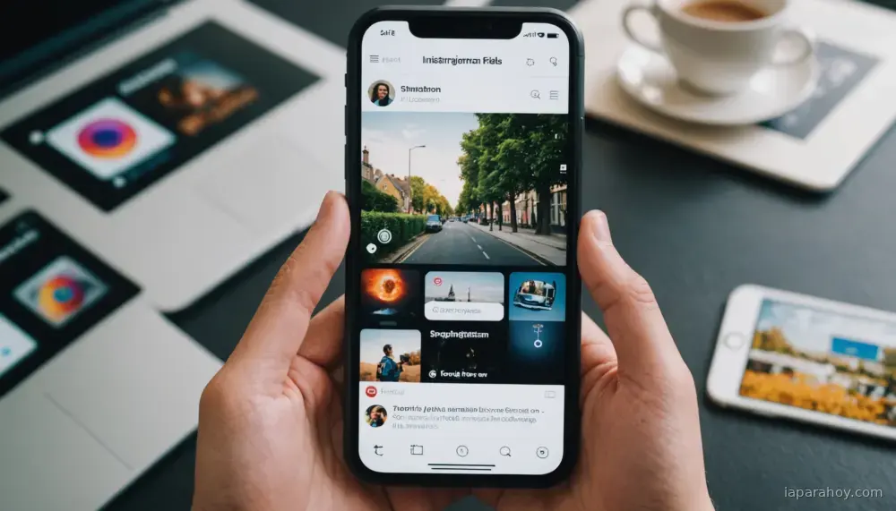 Ilustración generada con IA sobre: Instagram etiqueta erróneamente fotos reales como contenido generado por IA