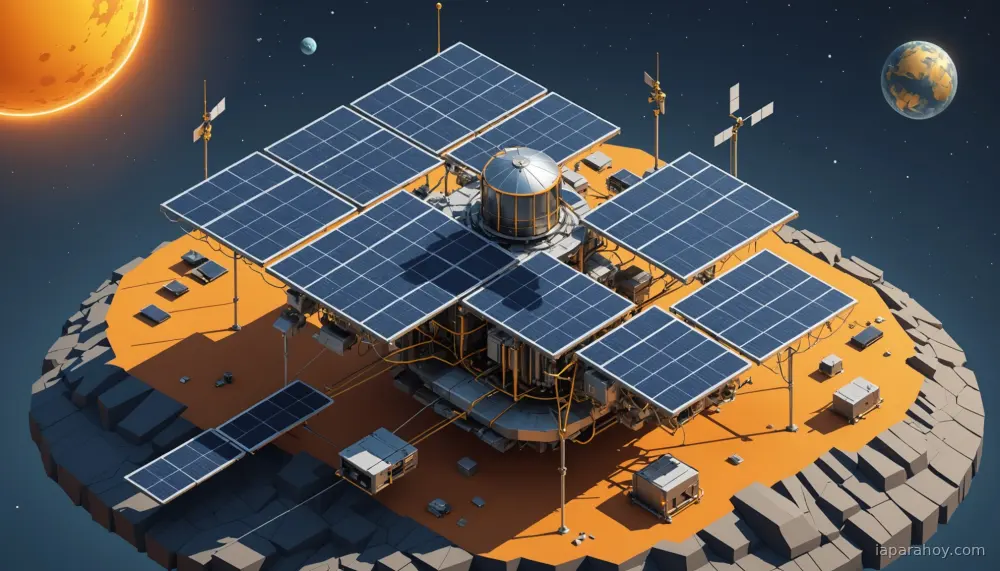 Ilustración generada con IA sobre: Google llevará sus chips de IA al espacio para probar el Proyecto Suncatcher