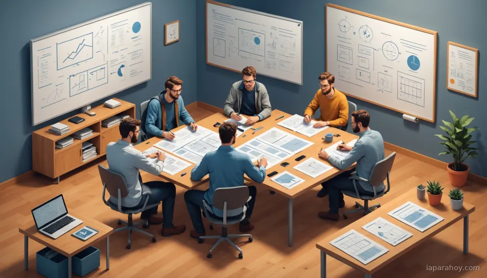 Ilustración generada con IA sobre: DeepMind define formalmente la agencia en IA mediante descubrimiento causal