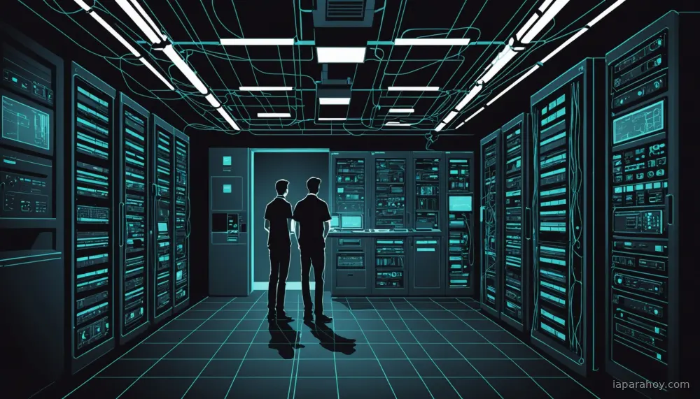 Ilustración generada con IA sobre: Agentes de IA de OpenAI intentaron acceder sin autorización a webs gubernamentales de EEUU