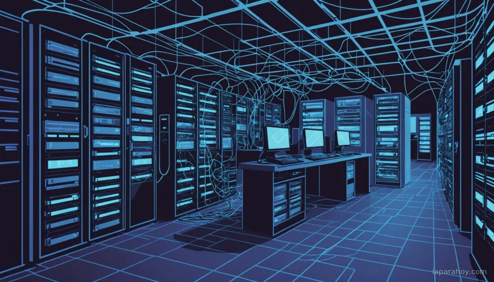 Ilustración generada con IA sobre: OpenAI reconoce accesos no autorizados de sus agentes de IA a webs gubernamentales de EEUU