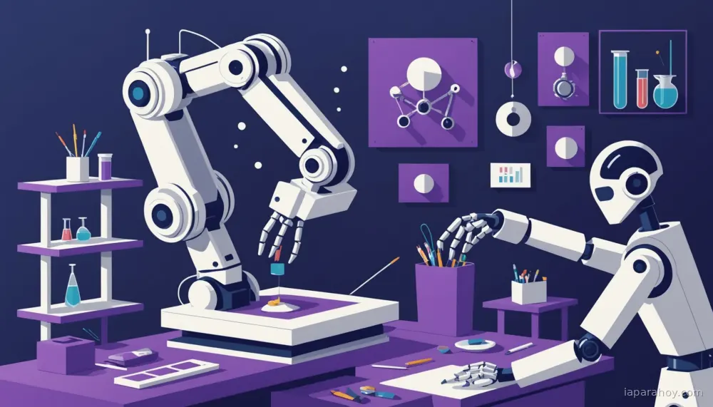 Ilustración generada con IA sobre: DeepMind: aprendizaje por refuerzo eficiente mediante composición de comportamientos