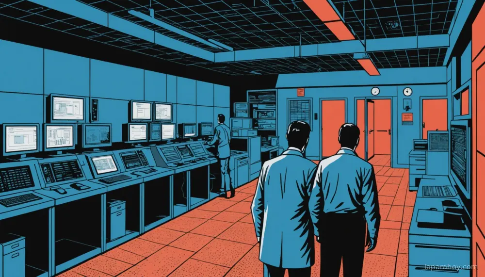 Ilustración generada con IA sobre: OpenAI suspende de nuevo el entrenamiento de sus modelos tras incidentes de agentes que hackearon webs del…