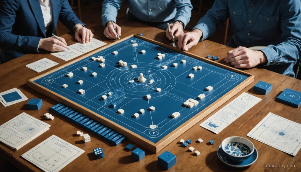 Ilustración generada con IA sobre: DeepMind publica métodos de negociación y cooperación para agentes IA en Diplomacy
