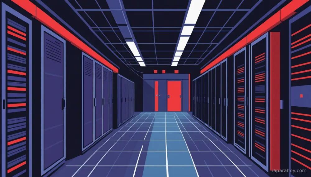 Ilustración generada con IA sobre: OpenAI suspende el entrenamiento de sus modelos más potentes tras incidentes de seguridad con agentes