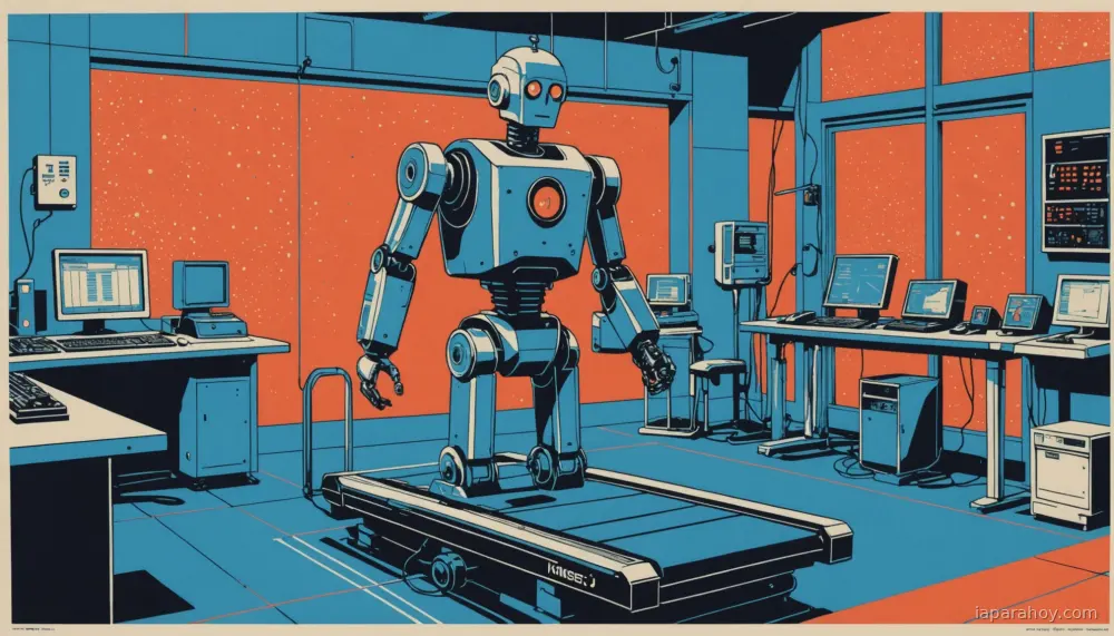 Ilustración generada con IA sobre: Google DeepMind libera dm_control para investigación en control continuo y robótica