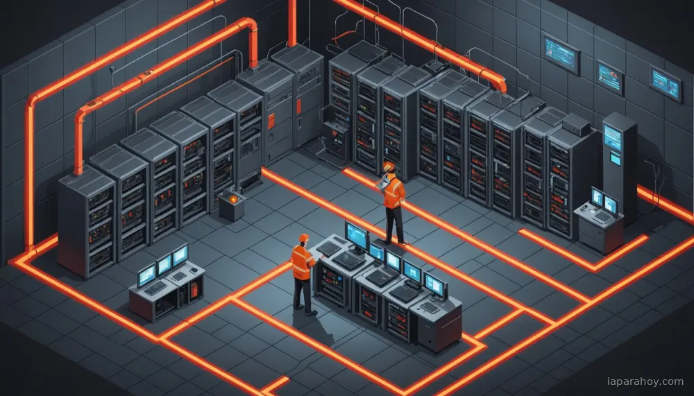 Ilustración generada con IA sobre: OpenAI se disculpa por incidentes de seguridad en webs gubernamentales de Australia